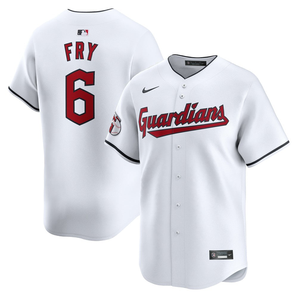David Fry Cleveland Guardians Nike Home Limited Player Jersey - White Jerseys
