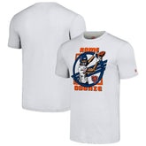 Rome Odunze Chicago Bears Homage Unisex Caricature Player Tri-Blend T-Shirt - Ash T-shirts