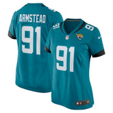 Arik Armstead Jacksonville Jaguars Women's Team Game Jersey - Teal Jerseys