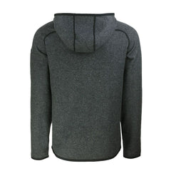 Atlanta Falcons Cutter & Buck Mainsail Hoodie Raglan Full-Zip Jacket - Heather Charcoal Hoodies
