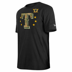 Texas Rangers New Era 2024 Armed Forces Day T-Shirt - Black T-shirts