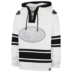 San Francisco 49ers '47 After Image Superior Lacer with Hood - White