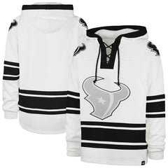 Houston Texans '47 After Image Superior Lacer with Hood - White