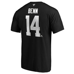 Jamie Benn Dallas Stars Fanatics Authentic Stack Name & Number T-Shirt - Black | US 201644143