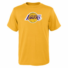 Los Angeles Lakers Youth Primary Logo T-Shirt Gold