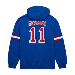 Mark Messier New York Rangers Mitchell & Ness Name & Number Premium Pullover Hoodie - Blue | US 201644218