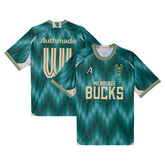Milwaukee Bucks Authmade x NBA Soccer Kit Fashion Jersey Green outlet