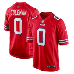 Keon Coleman Buffalo Bills Alternate Game Jersey - Red Jerseys