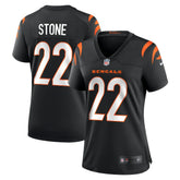 Geno Stone Cincinnati Bengals Women's Game Jersey - Black Jerseys
