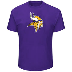 J.J. McCarthy Minnesota Vikings Big & Tall Name & Number T-Shirt - Purple T-shirts