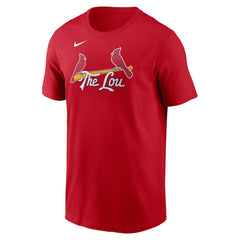 Nolan Arenado St. Louis Cardinals Nike 2024 City Connect Fuse Name & Number T-Shirt - Red T-shirts