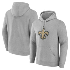 New Orleans Saints Deliver Fleece Pullover Hoodie - Heather Gray Hoodies