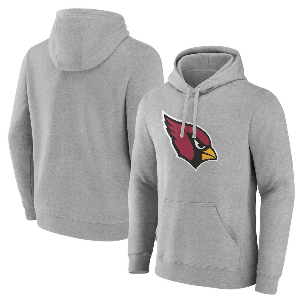 Arizona Cardinals Deliver Fleece Pullover Hoodie - Heather Gray Hoodies