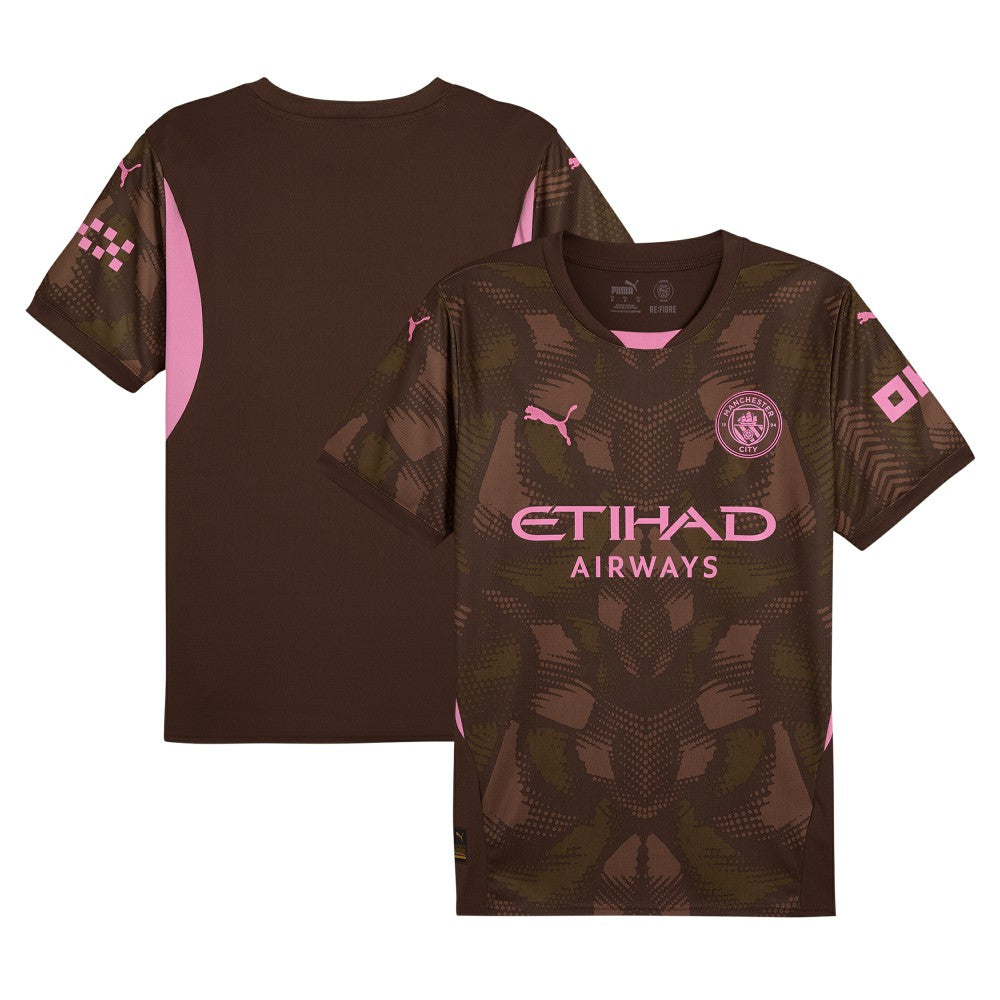 Manchester City 2024/25 Replica Short Sleeve Goalkeeper Jersey Brown - Puma online