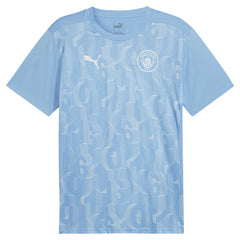 Manchester City 2024/25 Pre-Match Jersey Light Blue - Puma on sale