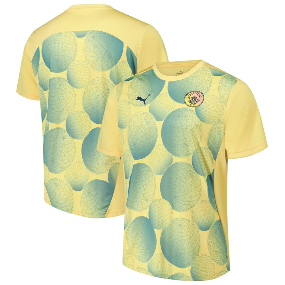 Manchester City 2024/25 Pre-Match Jersey Gold - Puma on sale
