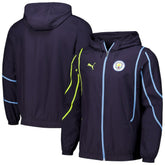 Manchester City 2024/25 Pre-Match Anthem dryCELL Full-Zip Hoodie Jacket Navy - Puma online