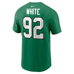 Reggie White Philadelphia Eagles Retired Player Name & Number T-Shirt - Kelly Green T-shirts