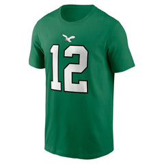 Randall Cunningham Philadelphia Eagles Retired Player Name & Number T-Shirt - Kelly Green T-shirts