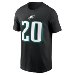 Brian Dawkins Philadelphia Eagles Retired Player Name & Number T-Shirt - Black T-shirts