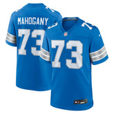 Christian Mahogany Detroit Lions Team Game Jersey - Blue Jerseys