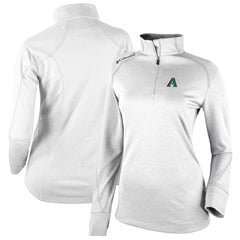 Arizona Diamondbacks Columbia Women's Cooperstown Collection Shotgun 2.0 Omni-Wick Quarter-Zip Top - White Tops