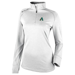 Arizona Diamondbacks Columbia Women's Cooperstown Collection Shotgun 2.0 Omni-Wick Quarter-Zip Top - White Tops