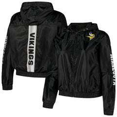 Minnesota Vikings Women's Full-Zip Jacket - Black Jackets