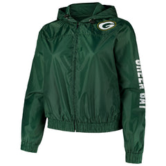 Green Bay Packers Women's Full-Zip Jacket - Green Jackets