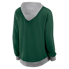 Green Bay Packers Women's Hit It Full-Zip Hoodie - Green Hoodies