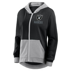Las Vegas Raiders Women's Hit It Full-Zip Hoodie - Black Hoodies