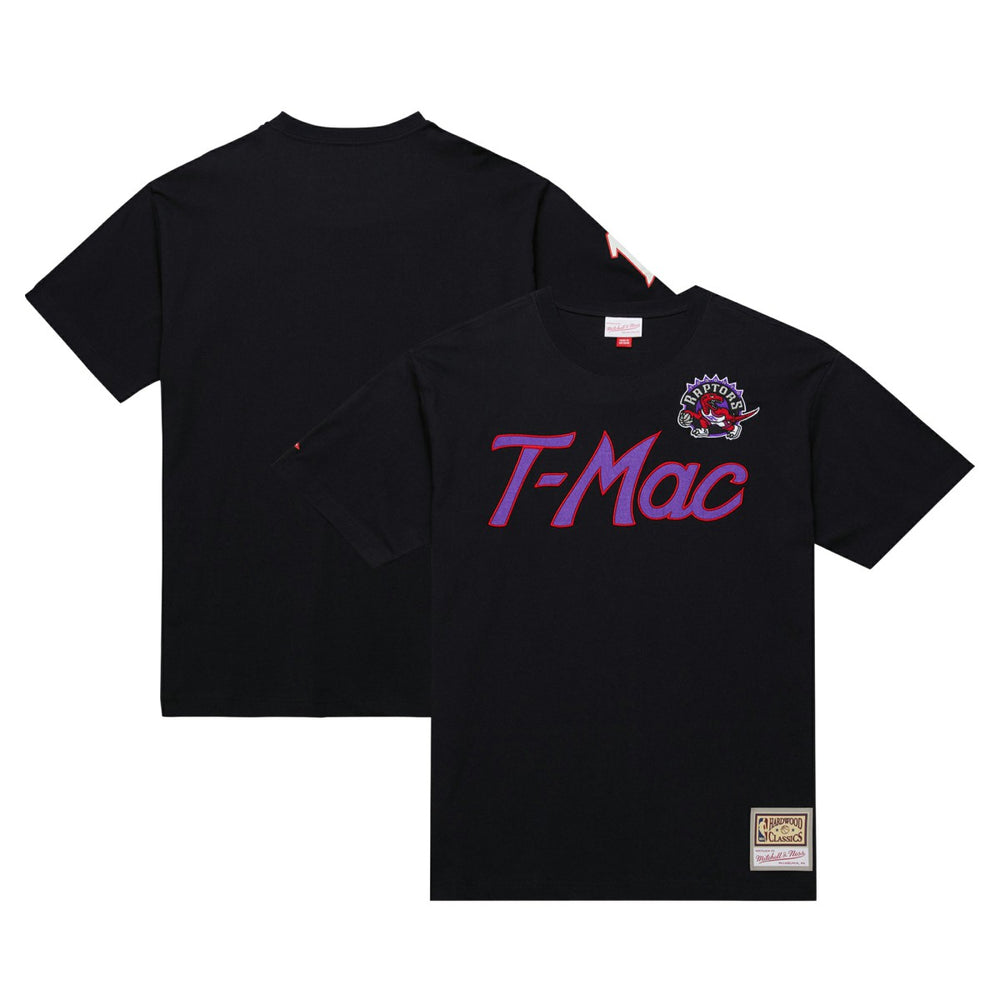 Tracy McGrady Toronto Raptors Premium Nickname T-Shirt Black - Mitchell & Ness outlet
