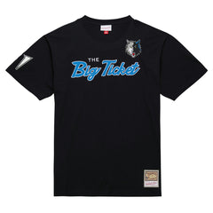 Kevin Garnett Minnesota Timberwolves Premium Nickname T-Shirt Black - Mitchell & Ness