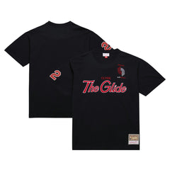 Clyde Drexler Portland Trail Blazers Premium Nickname T-Shirt Black - Mitchell & Ness