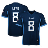 Will Levis Tennessee Titans Youth Replica Player Jersey - Navy Jerseys