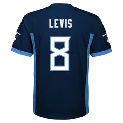 Will Levis Tennessee Titans Youth Replica Player Jersey - Navy Jerseys