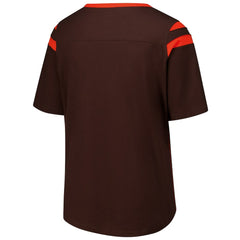 Cleveland Browns G-III 4Her by Carl Banks Women's Plus Size Linebacker T-Shirt - Brown T-shirts