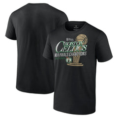 Boston Celtics 2024 NBA Finals Champions Fast Break Finish Trophy T-Shirt Black - Fanatics