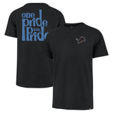 Detroit Lions '47 Pride Franklin T-Shirt - Black T-shirts