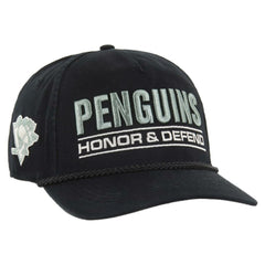 Pittsburgh Penguins '47 OHT Military Appreciation Homeland Honor and Defend Hitch Adjustable Hat - Black | US 201673140