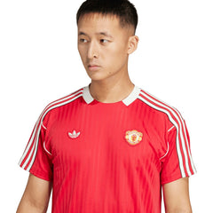 Manchester United Originals Terrace Icons Collection Fashion Jersey Red - Adidas for sale