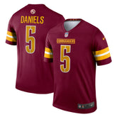 Jayden Daniels Washington Commanders Legend Player Performance Top - Burgundy Tops