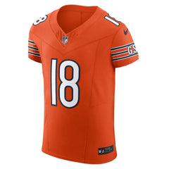 Caleb Williams Chicago Bears Alternate Vapor F.U.S.E. Elite Jersey - Orange Jerseys