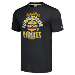 Pittsburgh Pirates MLB x Guy Fieri’s Flavortown Unisex Tri-Blend T-Shirt - Charcoal T-shirts