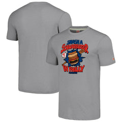 Philadelphia Phillies MLB x Guy Fieri’s Flavortown Unisex Tri-Blend T-Shirt - Gray T-shirts