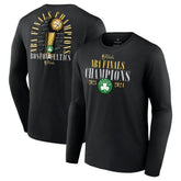 Boston Celtics 2024 NBA Finals Champions Fade Away Jumper Roster Signature Long Sleeve T-Shirt Black - Fanatics outlet
