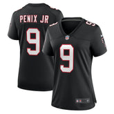 Michael Penix Jr. Atlanta Falcons Women's Alternate Game Jersey - Black Jerseys