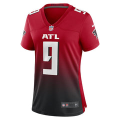 Michael Penix Jr. Atlanta Falcons Women's Alternate Game Jersey - Red Jerseys