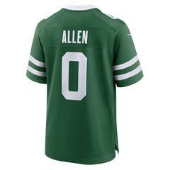 Braelon Allen New York Jets Game Jersey - Legacy Green Jerseys