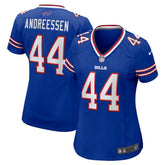 Joe Andreessen Buffalo Bills Women's Game Jersey - Royal Jerseys